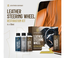 Набір для реставрації та догляду шкіри керма | Leather Expert SW Restoration Kit | Чорний