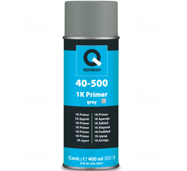 Грунт-наполнитель акриловый | Q-Refinish 40-500 | Аэрозоль 400 мл &mdash; Серый