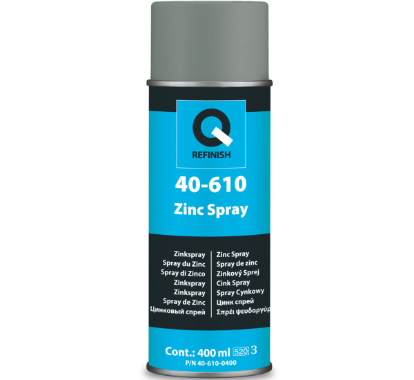 Грунт с цинком | Q-Refinish 40-610 | Аэрозоль 400 мл