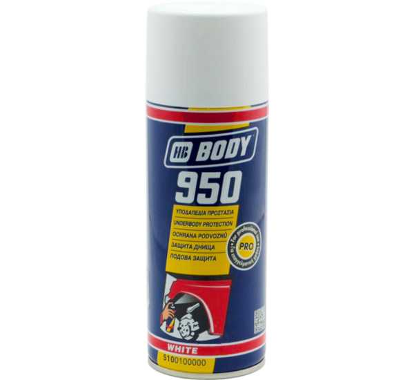 Антигравийное покрытие | BODY 950 Proline |  Аэрозоль 400 мл &mdash; Белый