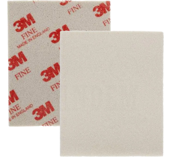 Шлифовальная губка на поролоновой основе | 3M Softback | 115 x 140 мм &mdash; P280