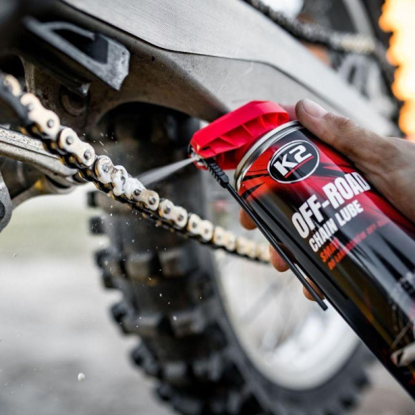 Смазка для цепей мотоциклов | K2 Chain Lube | Аэрозоль 500 мл
