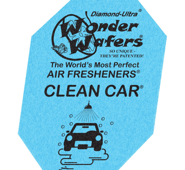 Ароматизатор в пластинке | Wonder Wafers Clean Car | Чистый автомобиль