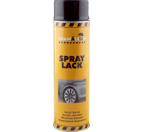 Фарба акрилова | Chamaeleon Spray Lack | Аерозоль 500 мл — Чорний глянець