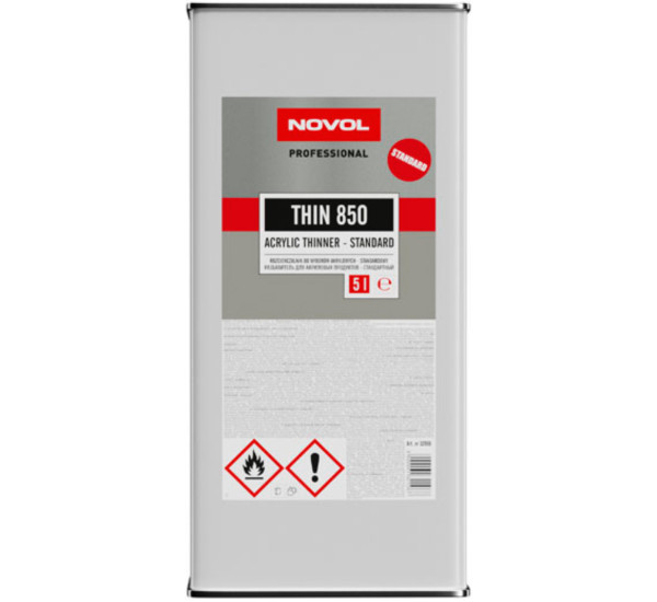 Разбавитель акриловый | Novol Thin 850 | Канистра 5 л