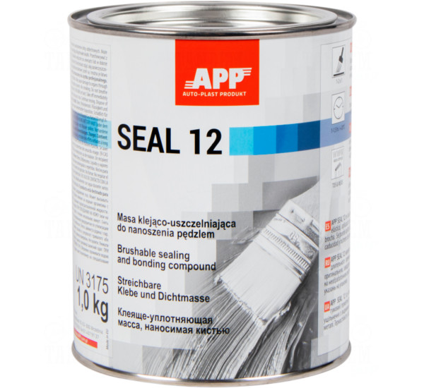 Герметик под кисточку | APP Seal 12 | Банка 1 кг &mdash; Серый