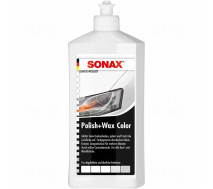 Полироль для кузова обогащающий цвет | Sonax Polish & Wax Color Nano Pro | Бутылка 250 мл &mdash; Белый