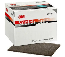 Матувальний лист (скотч-брайт) | 3M Scotch-Brite S-UFN | 158 x 224 мм | P500/600 Сірий