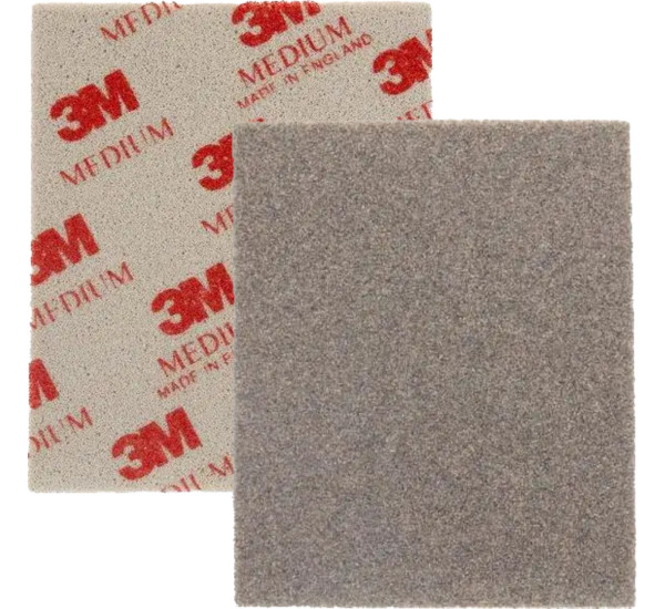 Шлифовальный круг на поролоновой основе | 3M Softback | 115 x 140 мм &mdash; P180