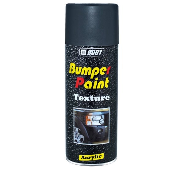 Краска для пластика структурная | BODY Bumper Paint Texture | Аэрозоль 400 мл &mdash; Серый