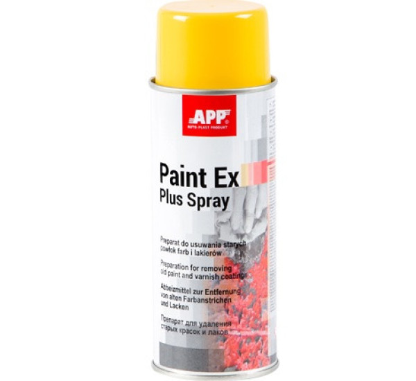 Смывка для удаления краски | APP Paint Ex Plus Spray | Аэрозоль 400 мл