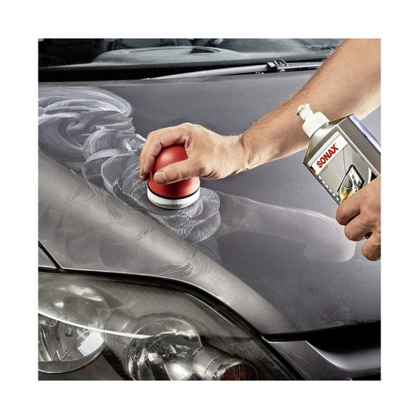 Полироль для кузова обогащающий цвет | Sonax Polish & Wax Color Nano Pro | Бутылка 250 мл &mdash; Серебристый