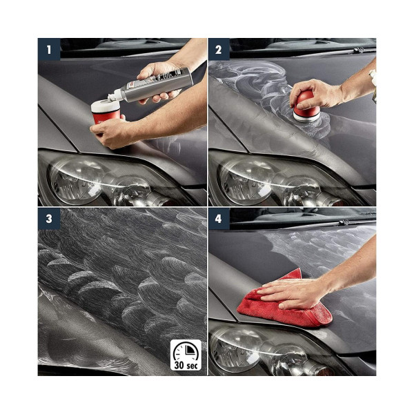 Полироль для кузова обогащающий цвет | Sonax Polish & Wax Color Nano Pro | Бутылка 250 мл &mdash; Серебристый