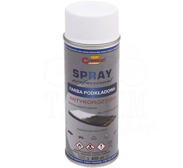 Грунт-наполнитель | Champion Spray Professional | Аэрозоль 400 мл &mdash; Белый