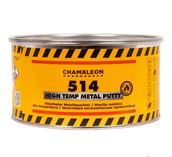 Шпаклёвка металлическая жаростойкая | Chamaeleon 514 High Temp Metal Putty | Банка 1,4 кг