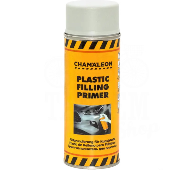Грунт-наполнитель для пластика | Chamaeleon Plastic Filling Primer | Аэрозоль 400 мл &mdash; Серый
