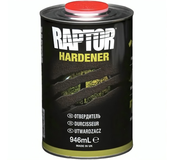 Утвердитель (активатор) для защитного покрытия | RAPTOR King of Tough | Банка 946 мл