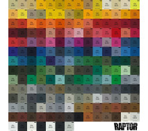 Краситель для защитного покрытия | RAPTOR | В 1 бутылке 50 г - RAL 1003 Сигнальный желтый