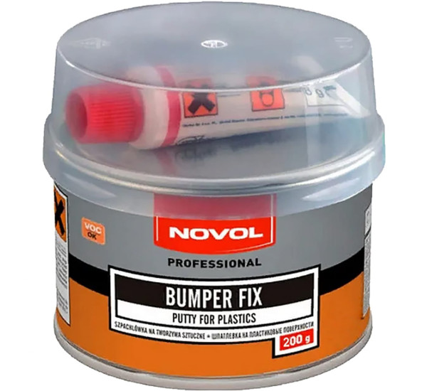 Шпаклевка для пластика | Novol Bumper Fix | Банка 200 г
