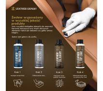 Набор для реставрации кожи руля | Leather Expert SW Care and Repair Kit | Черный