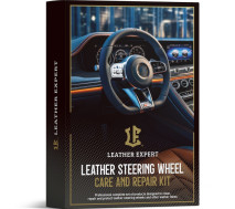 Набор для реставрации кожи руля | Leather Expert SW Care and Repair Kit | Черный