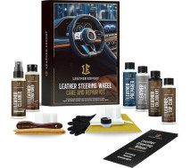Набор для реставрации кожи руля | Leather Expert SW Care and Repair Kit | Черный