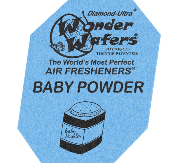 Ароматизатор в пластинке | Wonder Wafers Baby Powder | Детский порошок