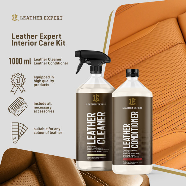 Набор для ухода за кожей | Leather Expert Interior Care Kit | 2 л