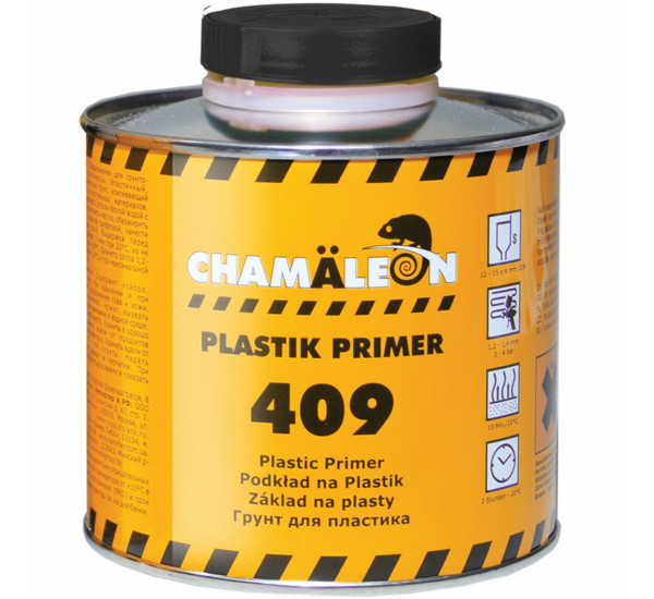 Грунт-праймер для пластика | Chamaeleon 409 Plastik Primer | Банка 500 мл &mdash; Прозрачный