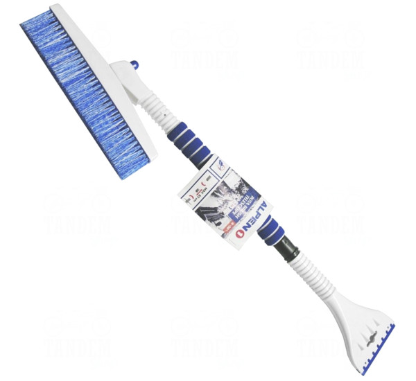 Щетка для снега и льда с скребком телескопическая | Alpen 1 Rota Brush Telescope | 70 x 14 см