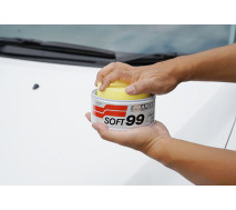 Воск для светлых цветов | Soft99 White Super Wax | Баночка 350 г