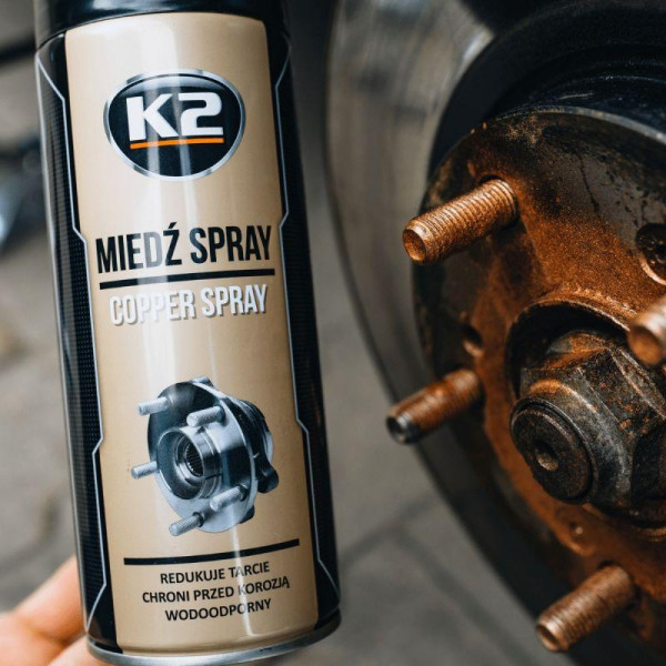 Медная смазка высокотемпературная | K2 Bond Copper | Аэрозоль 400 мл