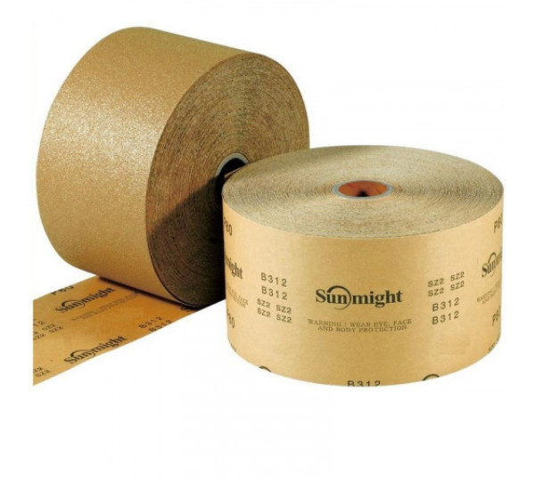 Шлифовальная бумага | Sunmight Gold | 115 мм x 1 м &mdash; P150