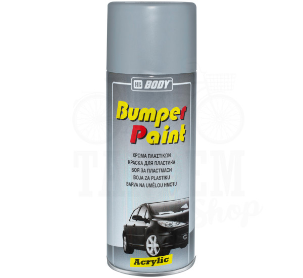 Краска для пластика | BODY Bumper Paint | Аэрозоль 400 мл &mdash; Светло-серый