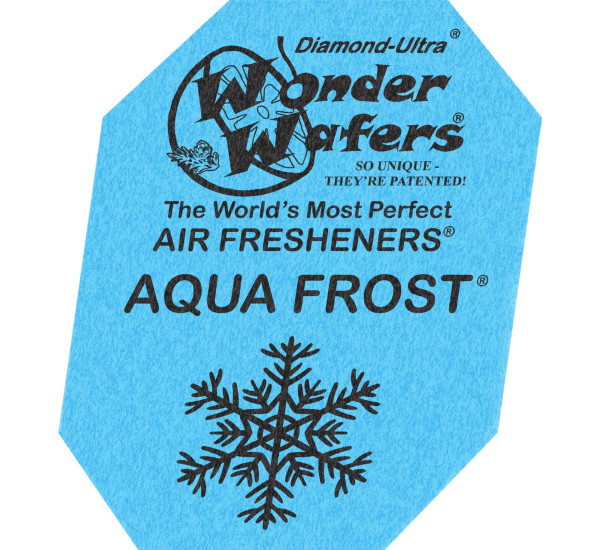 Ароматизатор в пластинке | Wonder Wafers Aqua Frost | Морозная свежесть