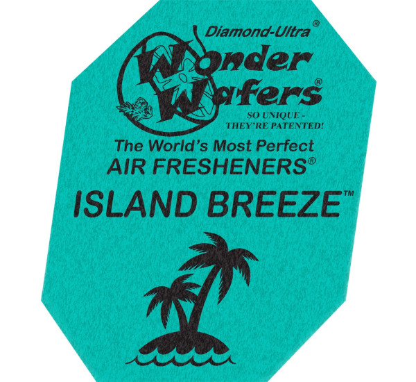 Ароматизатор в пластинке | Wonder Wafers Island Breeze | Морской бриз