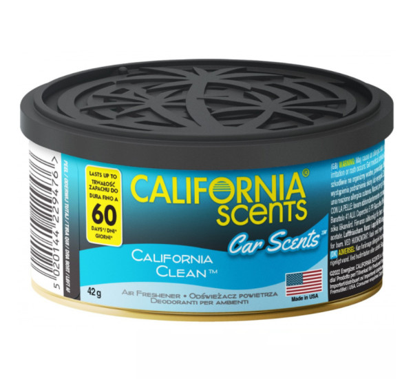 Ароматизатор сухий у баночці | California Scents California Clean | Каліфорнійська чистота