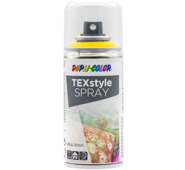 Фарба для тканини та текстилю | Dupli Color TexStyle | Аерозоль 150 мл — Жовтий
