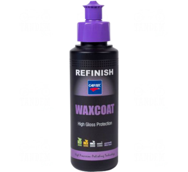 Полирольная паста защитная для блеска | Cartec Waxcoat | Бутылка 150 мл
