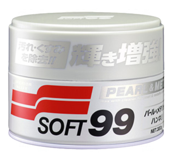 Воск для перламутровых и металлических цветов | Soft99 Pearl & Metallic Soft Wax | Баночка 320 г