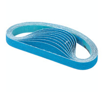 Шлифовальная лента для пилки циркониевая | Mirka File Belt Zir | 10 x 330 мм &mdash; P40