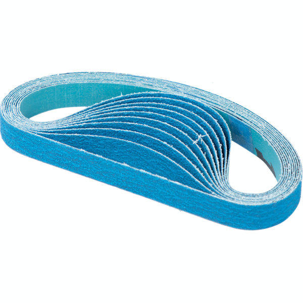 Шлифовальная лента для пилки циркониевая | Mirka File Belt Zir | 10 x 330 мм &mdash; P40