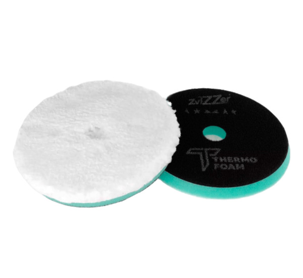 Шлифовальный круг микрофибровый | ZviZZer Thermo Microfiber Pad | &Oslash; 140 x 20 мм - Жёсткий