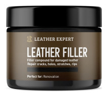 Шпаклівка для шкіри | Leather Expert Filler| Баночка 50 мл — Чорний