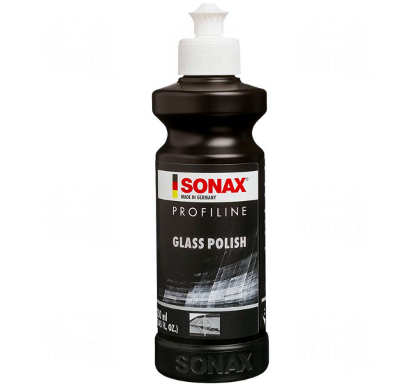 Стекло полировальная паста с оксидом церия | Sonax Profiline Glass Polish | Бутылка 250 мл