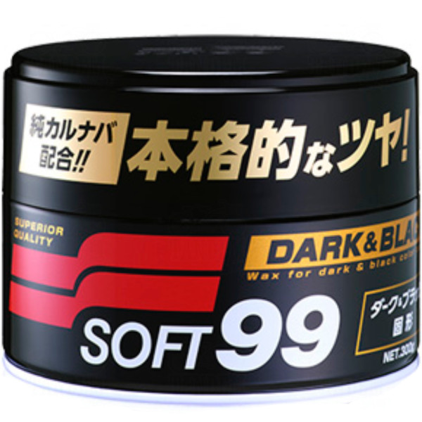 Воск для темных цветов | Soft99 Dark & Black Wax | Банка 300 г