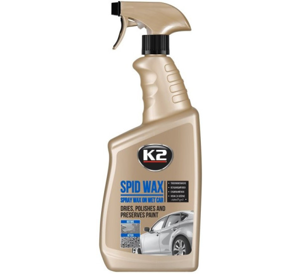 Восковой полироль | K2 Spid Wax | Спрей 770 мл
