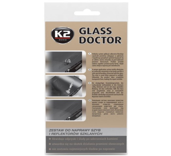 Набор для ремонта лобового стекла | K2 Glass Doctor