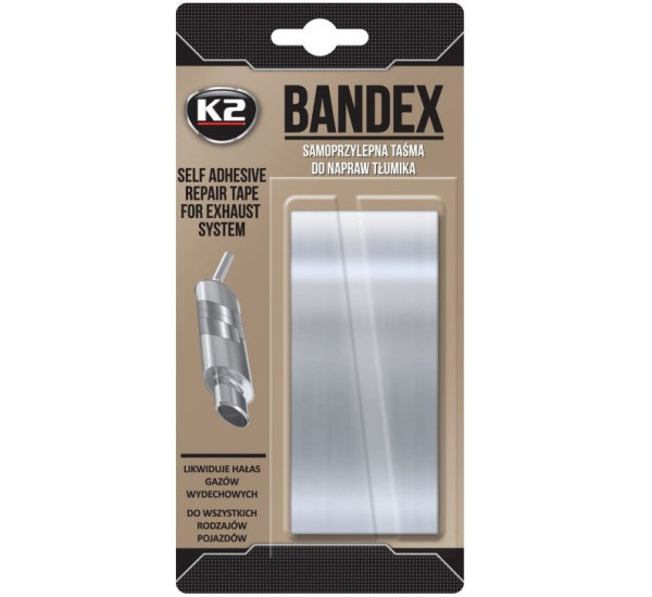 Лента для ремонта глушителя | K2 Bandex | 5 x 90 см