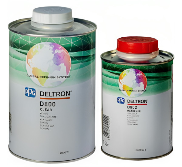 Акриловый лак | PPG Deltron D800 | Комплект 1,5 л